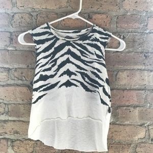 All Saints T-Shirt Crop Top